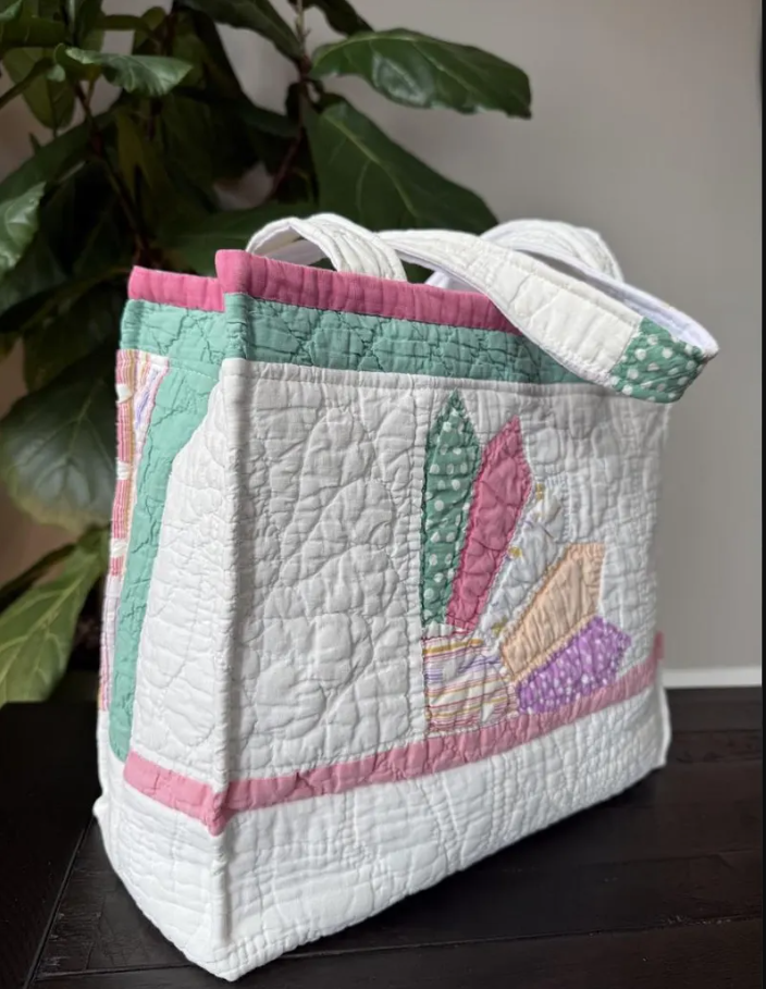 Vintage Hand Sewn Bag